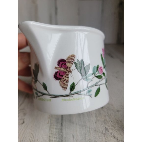Portmeirion Botanic Gardens Rhododendron gravy boat creamer - Picture 4 of 9